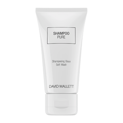 DAVID MALLETT Shampoo Pure 50ml - nawilżający szampon dodający blasku