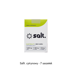 salt.   Elektrolity Bez Cukru Smak Cytrynowy - 7szt x 6g