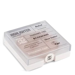 ECOOKING    Highlighter Baked 8.5g - rozświetlacz w kamieniu z witaminą E i masłem shea