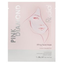 RODIAL Pink Diamond Lifting Face Mask 1szt  - przeciwzmarszczkowa maska na twarz w żelowym płatku
