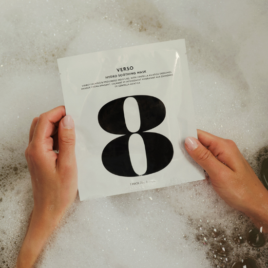 VERSO Hydro Soothing Mask 5szt.- nawilżająca hydrożelowa maska do twarzy z egzosomami z Centella Asiatica