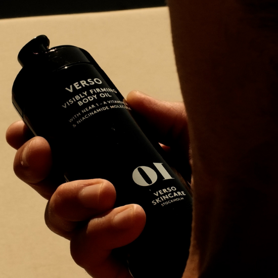 VERSO Visibly Firming Body Oil 100 ml- Luksusowy olejek do ciała o działaniu ujędrniającym, wzbogacony unikalną cząsteczką witaminy A