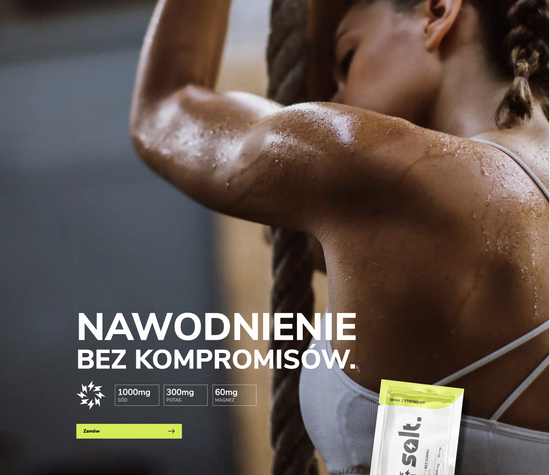 salt.   Elektrolity Bez Cukru Smak Malinowy - 30szt x 6g