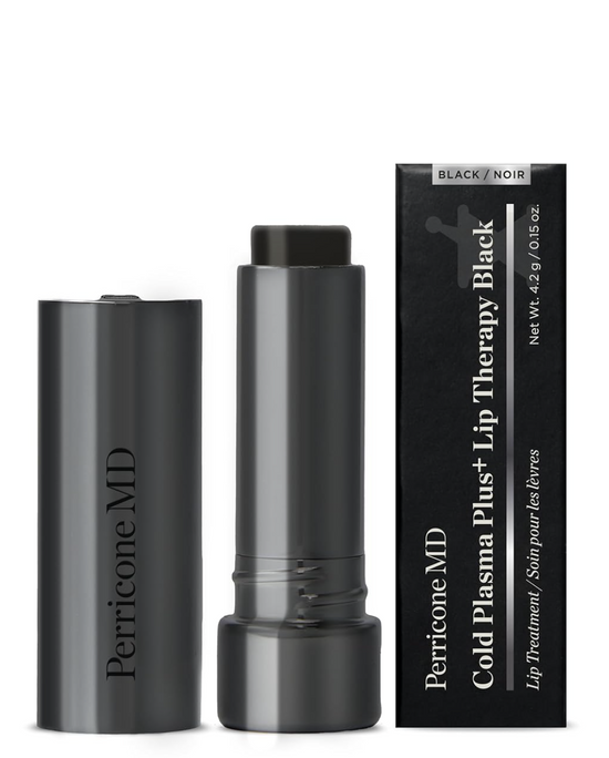 Perricone MD Cold Plasma Plus+ Lip Therapy Black 4.5g - pomadka do ust z peptydami i kwasem hialuronowym