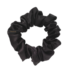 PHILIP B Classic Black Scrunchie 1szt -  gumka do włosów / czarna