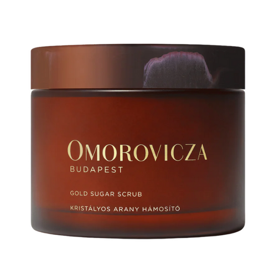 OMOROVICZA Gold Sugar Scrub 200ml - luksusowy peeling z cukrem trzcinowym i koloidalnym złotem