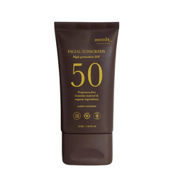 WOODS Facial Sunscreen SPF50 50 ml- Krem ochronny do twarzy z filtrem SPF 50