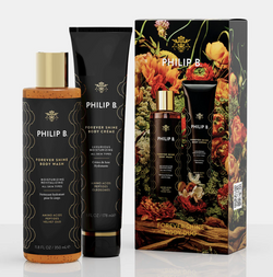 PHILIP B Forever Shine Body Duo - cudowny zestaw do ciała: żel pod prysznic 350ml + balsam do ciała 178ml