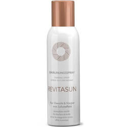 REVITASUN Tanning Spray 150ml- bestsellerowy samoopalacz w spreju do twarzy i ciała z efektem pięknej opalenizny