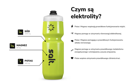 salt.   Elektrolity Bez Cukru Smak Malinowy - 30szt x 6g