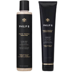 PHILIP B Zestaw White Truffle 220 ml & 178 ml - szampon i odżywka do włosów farbowanych 