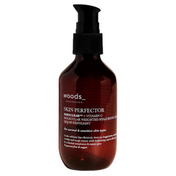 WOODS Skin Perfector Seboclear 100 ml- lekkie złuszczające serum z kwasem mlekowym i wit. C