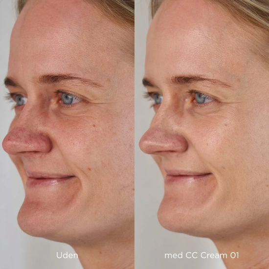 ECOOKING   CC Cream 30ml - kryjący krem/ podkład korygujący przebarwienia i zaczerwienienia na twarzy / 01 Fair