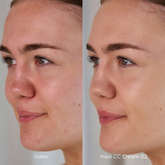 ECOOKING   CC Cream 30ml - kryjący krem/ podkład korygujący przebarwienia i zaczerwienienia na twarzy / 02 Light