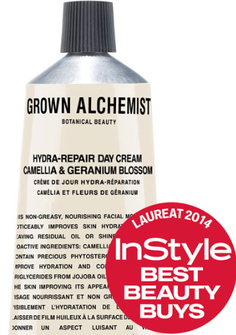 GROWN ALCHEMIST Hydra Repair Day Cream Camellia & Geranium Blossom 65ml-  nawilżający krem niepozostawiający tłustego filmu HIT | Sklep z kosmetykami