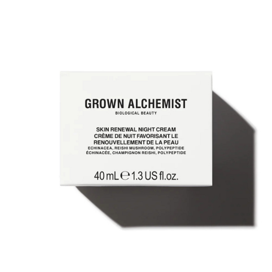 GROWN ALCHEMIST Skin Renewal Night 40ml- przeciwzmarszczkowy krem na noc z peptydami 