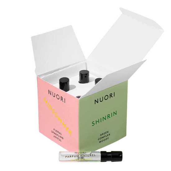 NUORI Parfum Naturel 4x2 ml- zestaw próbek | naturalna woda perfumowana 