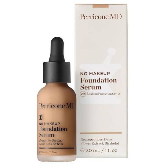 PERRICONE MD No Makeup Foundation Serum SPF20 30 ml - pielęgnujący podkład z filtrem z efektem "no makeup" / beige