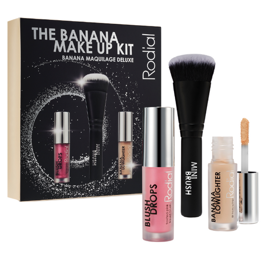 RODIAL Banana Makeup Edit 2024-  świąteczny zestaw do makijażu z bestsellerowym korektorem Banana