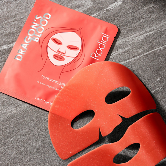 RODIAL Dragon's Blood Hyluronic Jelly Face Mask 1 szt. - wygładzające i wypełniające zmarszczki żelowe maseczka  w płachcie