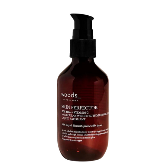 WOODS Skin Perfector 2% BHA 100 ml- lekkie złuszczające serum poprawiające wygląd skóry mieszanej z niedoskonałościami 